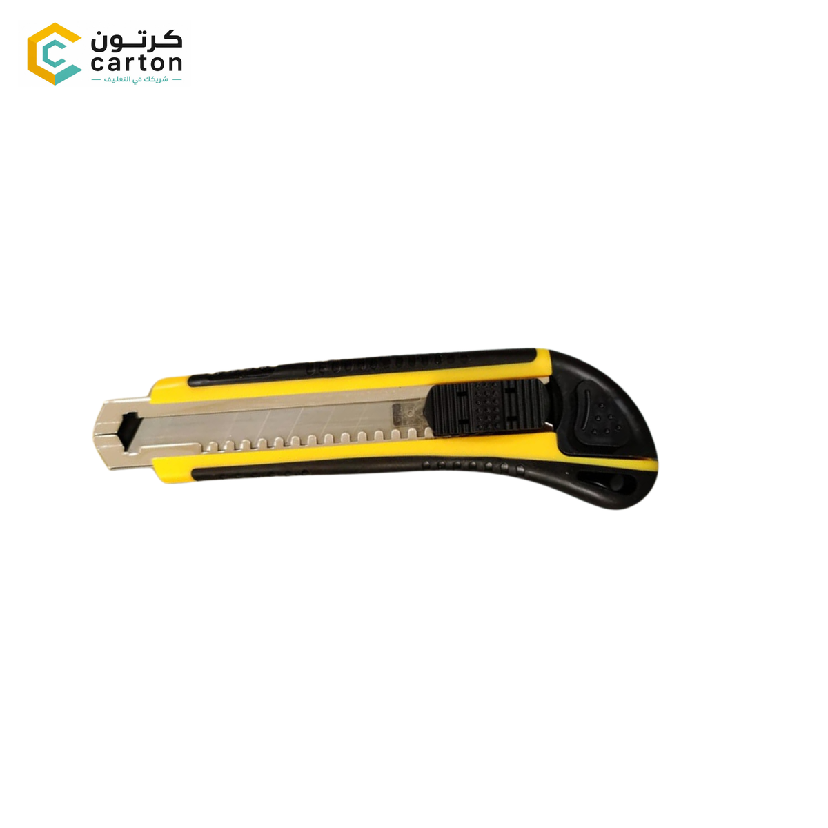 Retractable Auto-Lock Utility Knife – Heavy-Duty 18mm Snap-Off Blade Box Cutter for Warehouses & Crafting