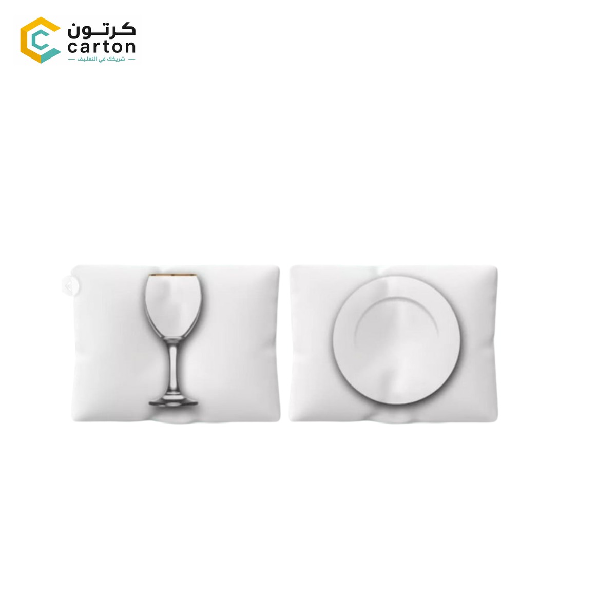 Shock-Absorbing Soft Foam Cushioning Pads – Anti-Scratch Box Packing Pillow for Plates & Glasses