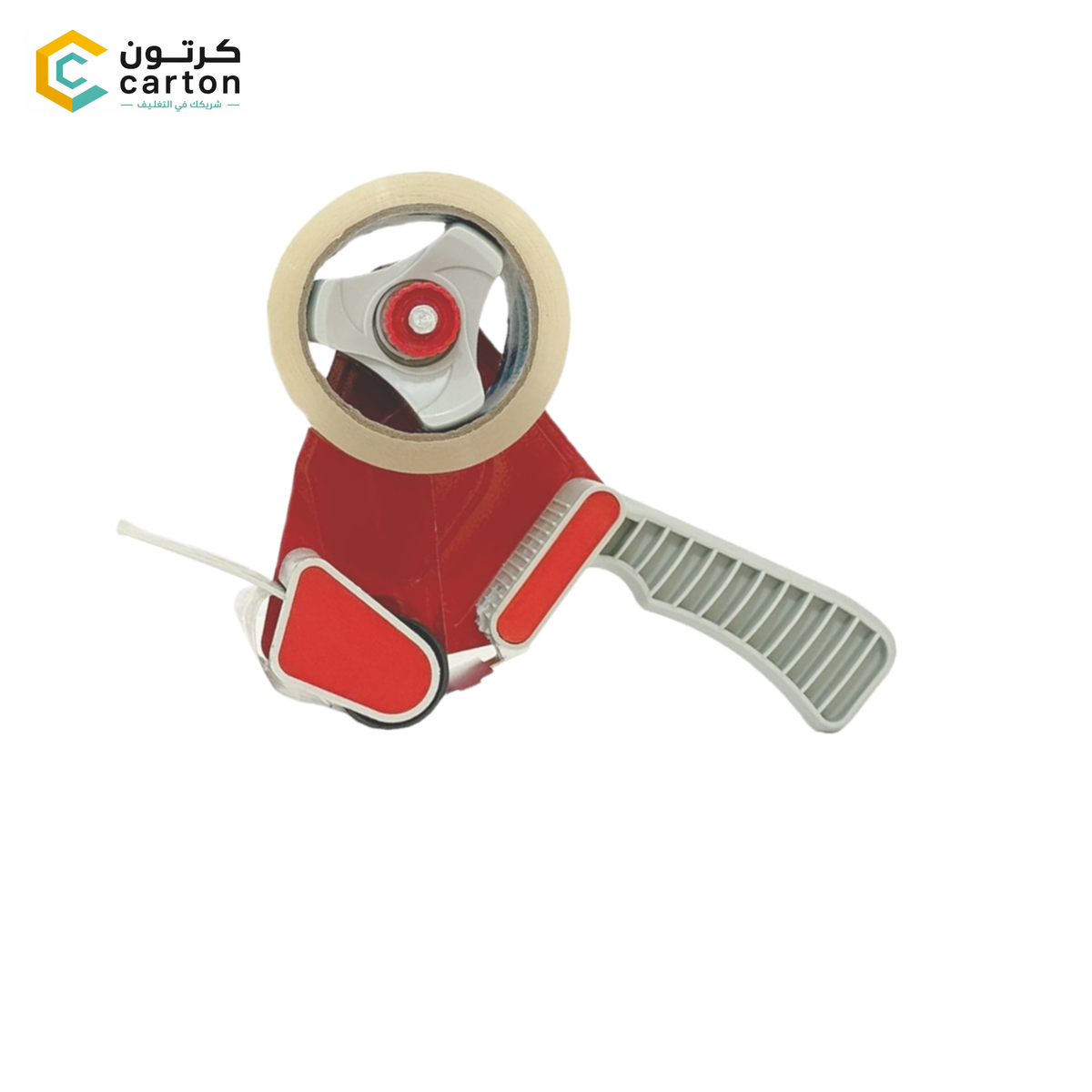Heavy-Duty Handheld Carton Sealing Tape Dispenser Gun – Adjustable Tension Packaging Cutter