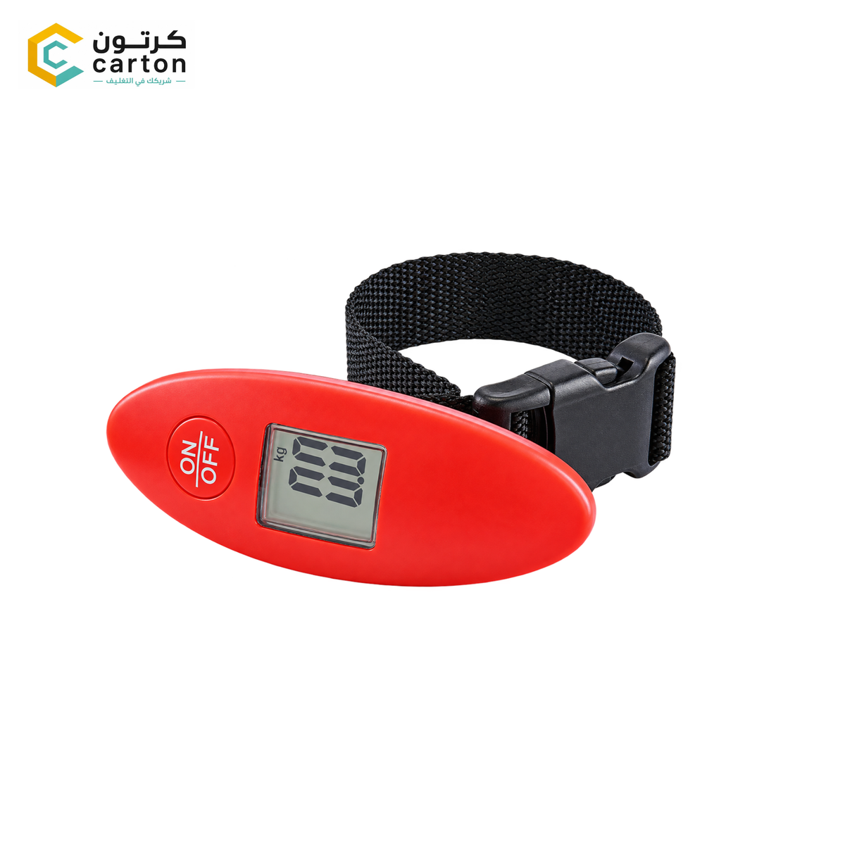 Handheld Digital Hanging Scale with LCD Display & Heavy-Duty Strap – Luggage, Package & Postal Weighing Machine