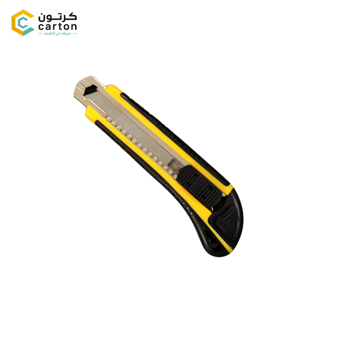 Retractable Auto-Lock Utility Knife – Heavy-Duty 18mm Snap-Off Blade Box Cutter for Warehouses & Crafting