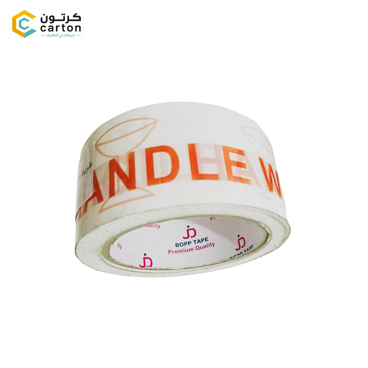 "FRAGILE" Printed Packing Tape | Heavy-Duty Security & Warning Shipping Tape