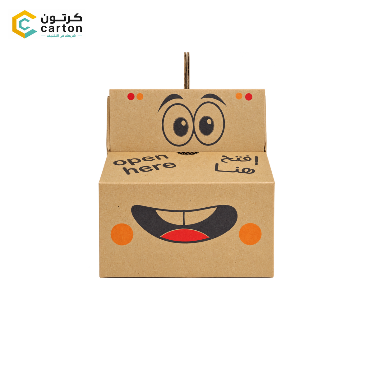 Large DIY Assembly Bus Box | Compostable Cardboard Box (30 × 15 × 18 cm)