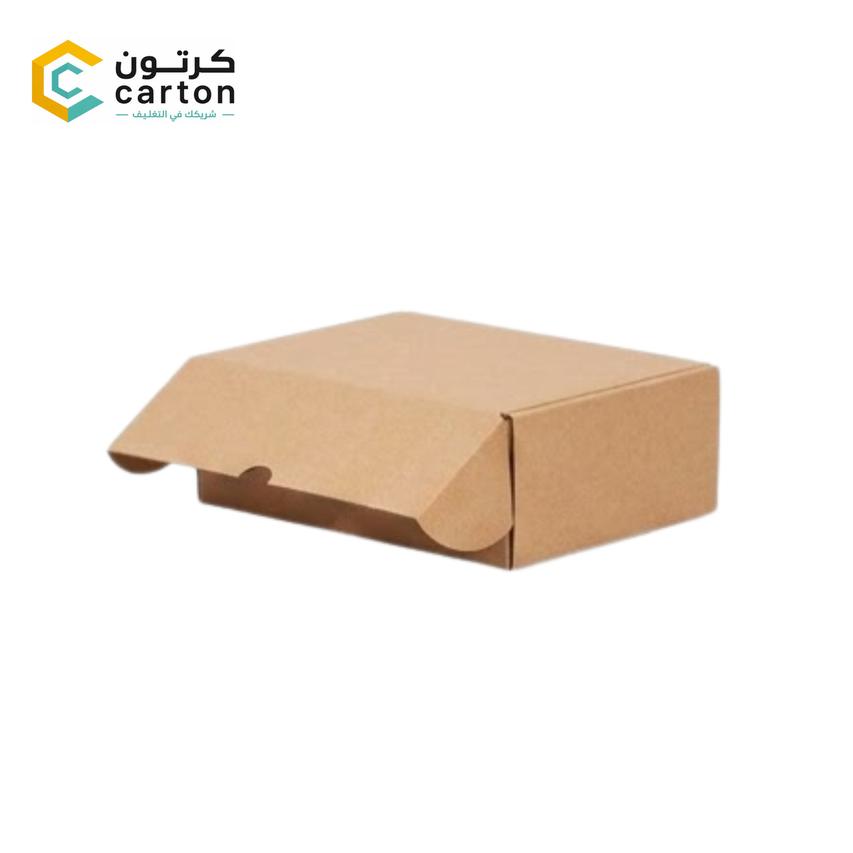 Premium Large  Brown Die-Cut Shipping Box Self-Folding Mailer Box (25 x 16 x 9 cm)