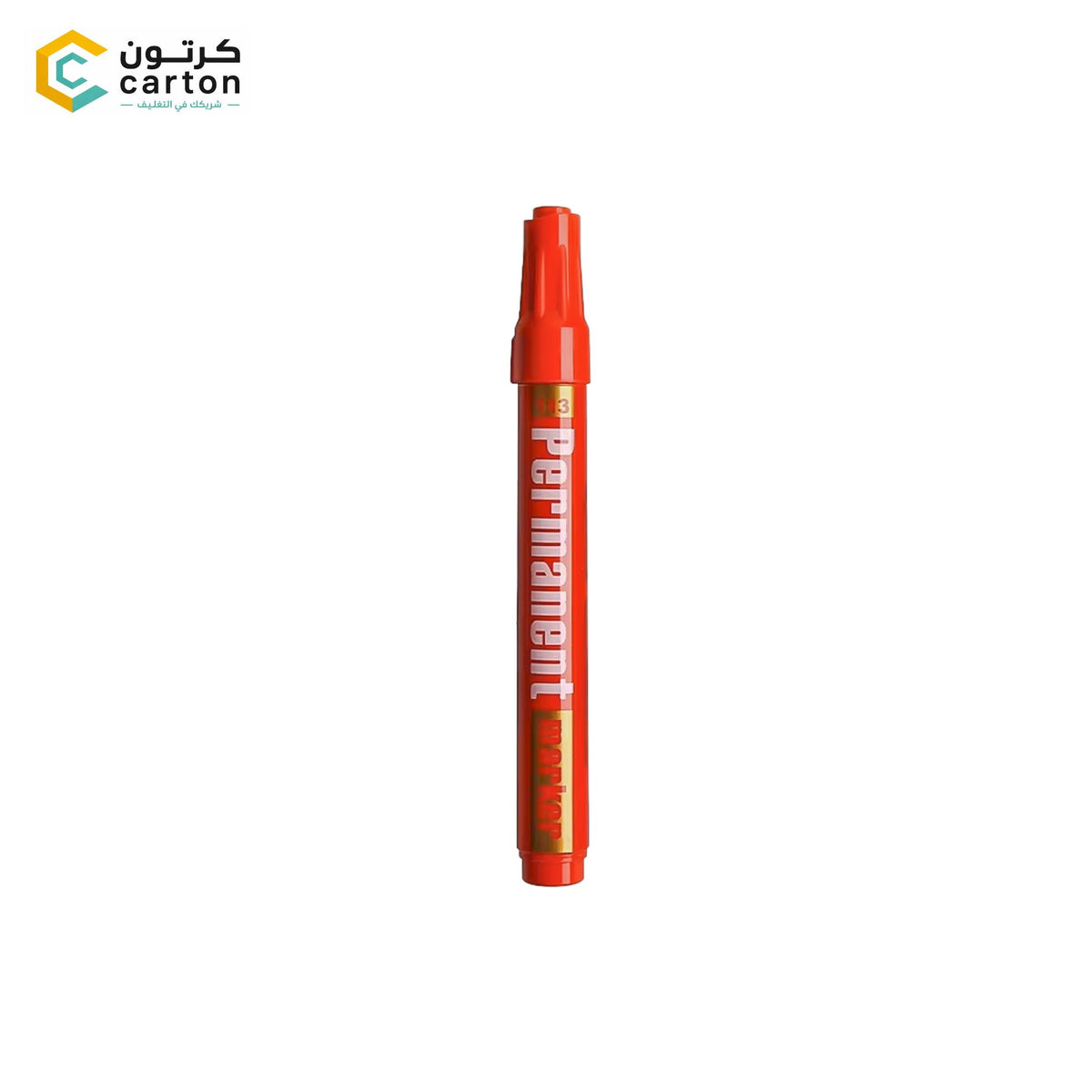 Permanent Marker Pens Set – Blue, Red & Black (Multi-Surface Writing)